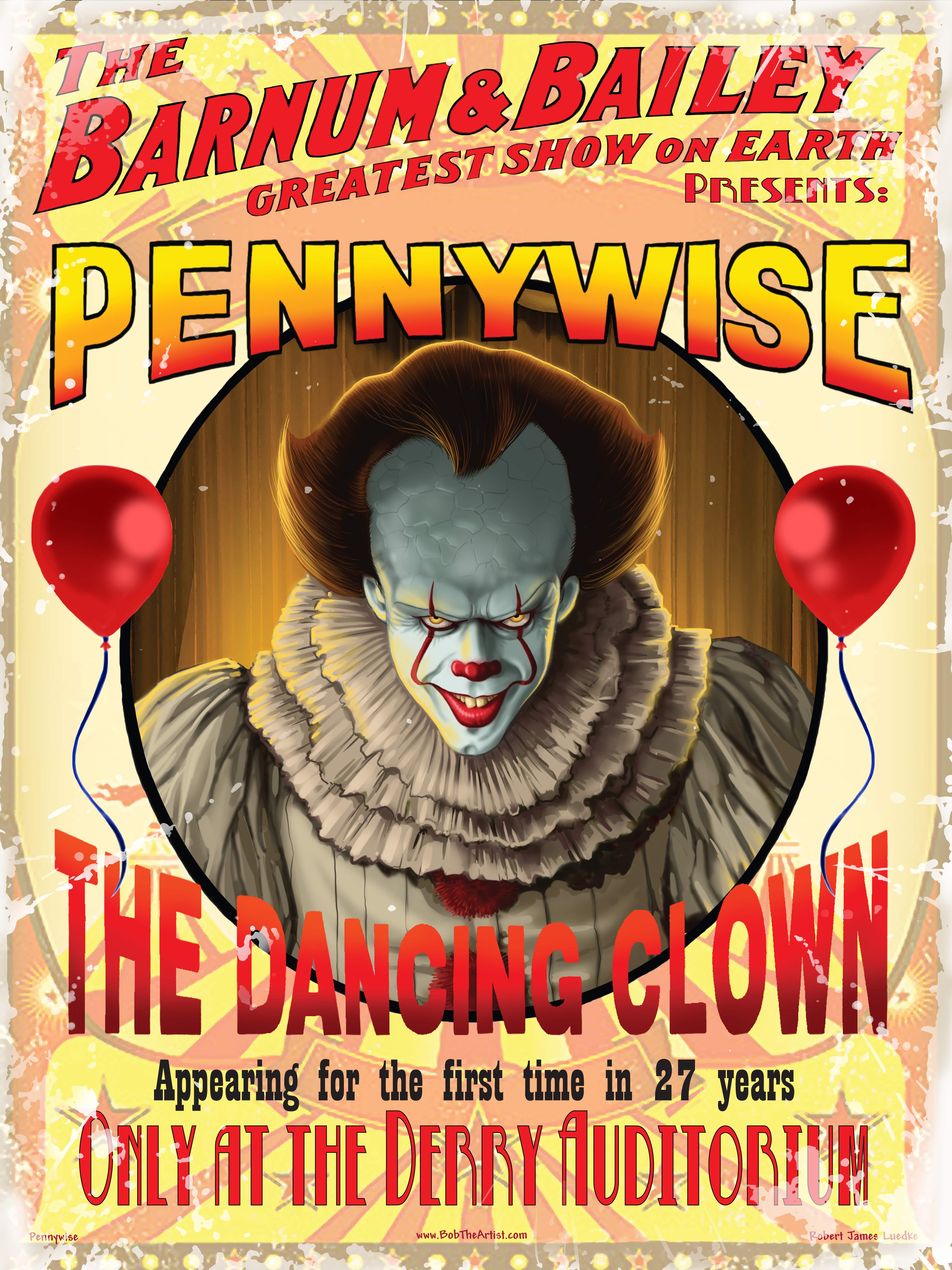 Pennywise Poster - Bob The Artist