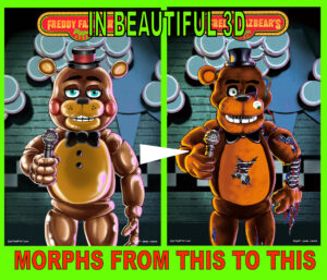 Freddy Fazbear 11x17" Lenticular
