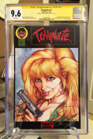 Template #2 Signed and Slabbed