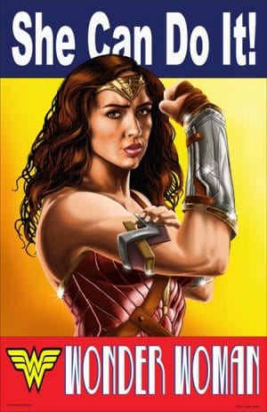 Wonder Woman Poster Artist Bob The –