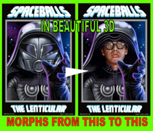 Lord Helmet 11x17" Lenticular