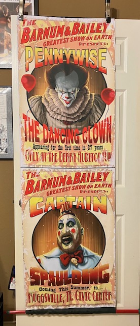 Pennywise & Capt Spaudling Wing Banner